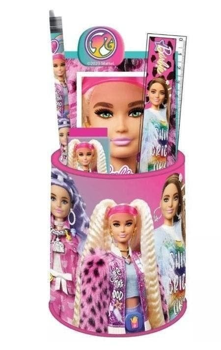 Barbie Bureauset - 7 delige Schrijfset, Nieuw, Ophalen of Verzenden, Nvt, Nvt