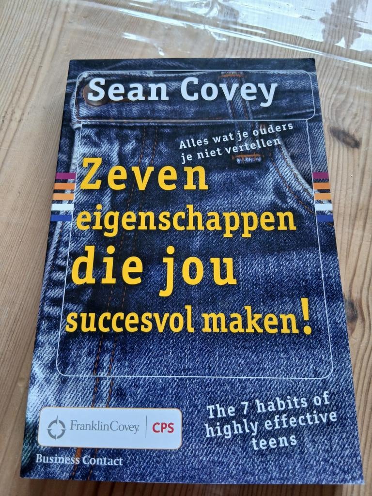 Zeven eigenschappen die jou succesvol maken! Sean Covey, Boeken, Ophalen of Verzenden, Zo goed als nieuw