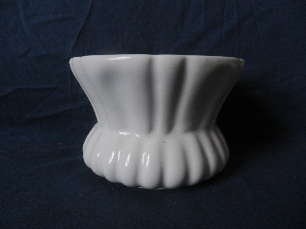 Witte vaas cachepot bloempot Porceleyne Fles Delft d 13,1 cm, Antiek en Kunst, Ophalen of Verzenden