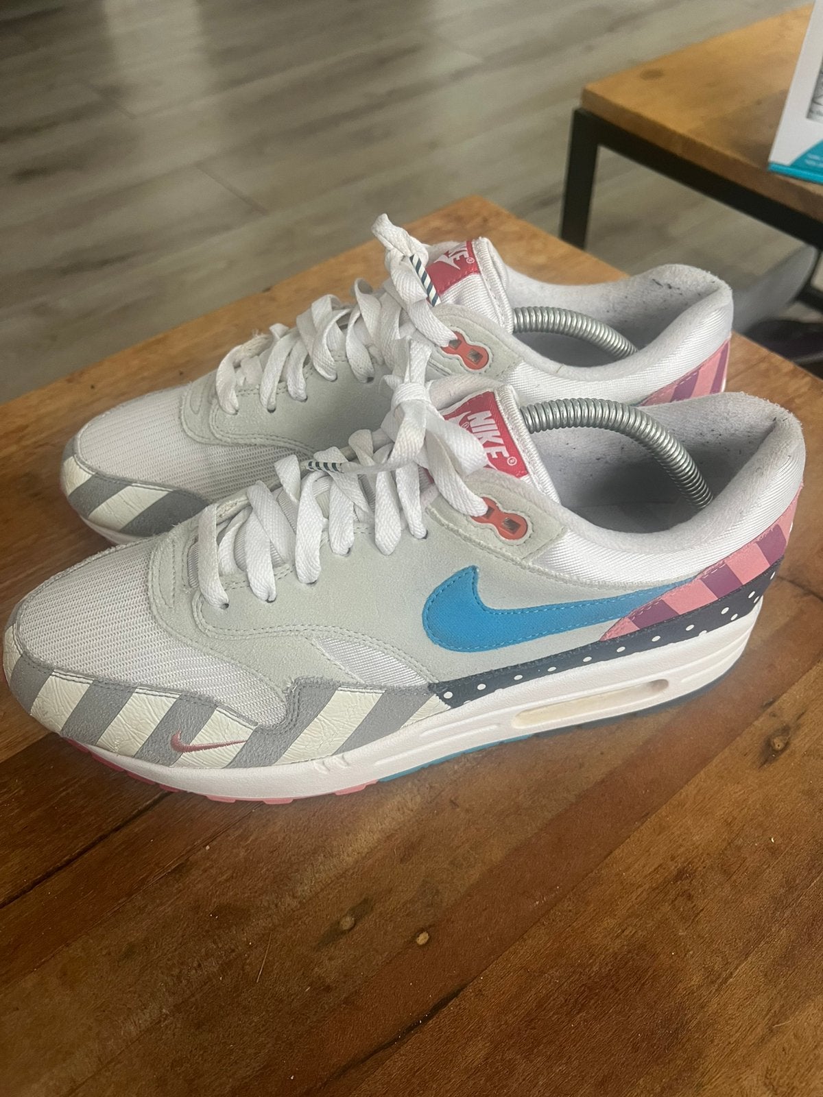 Nike air max 1 Piet Parra - 2018 - 44 - Authentic, Overige kleuren, Ophalen of Verzenden, Sneakers of Gympen, Zo goed als nieuw