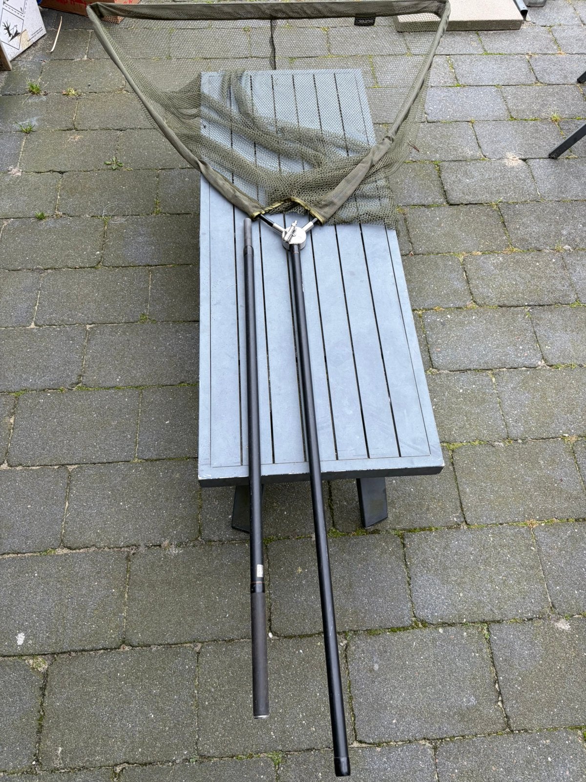 Sonik schepnet met master lock spreidblok, Ophalen of Verzenden, Gebruikt, Net of Fuik