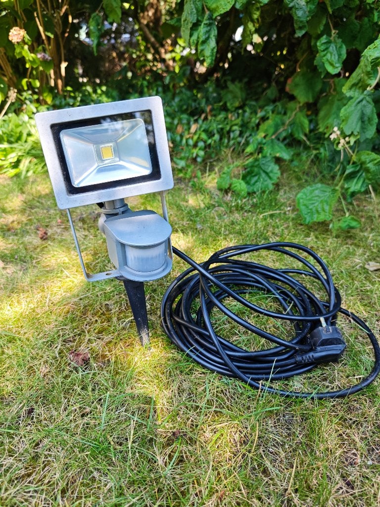 Kleine bouwlamp met lange snoer, Ophalen of Verzenden, Gebruikt, Lamp