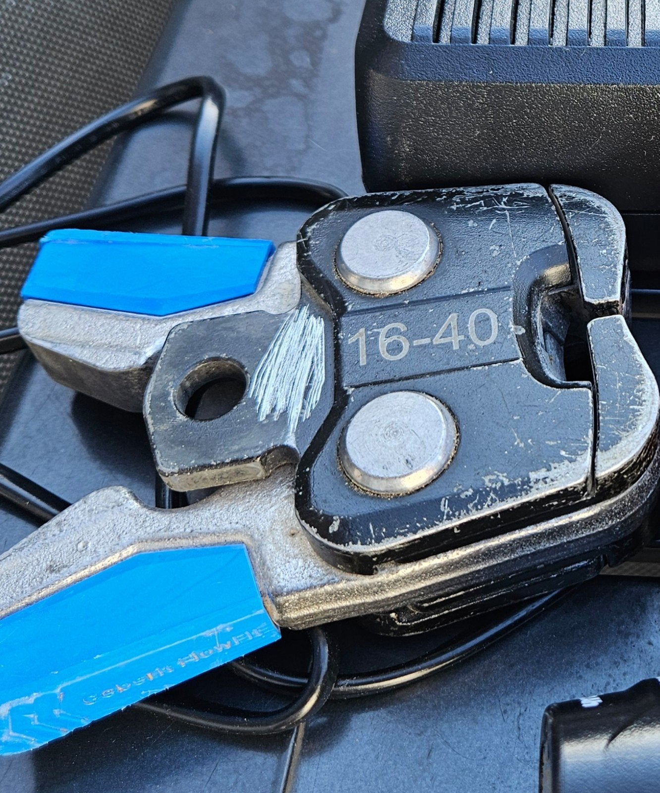 Geberit persbek 16 tot 40 voor aco 103 persmachine te koop, Ophalen