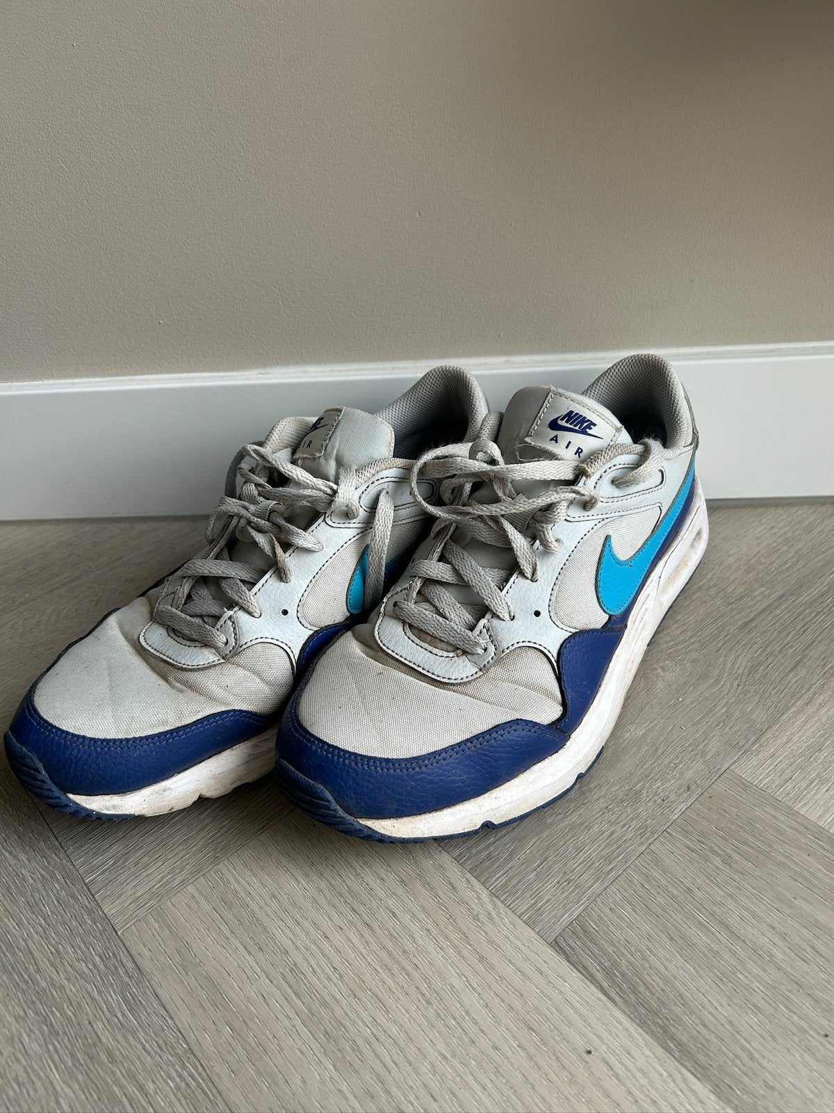 Nike Air maat 45, Kleding | Heren, Blauw, Ophalen of Verzenden, Sneakers of Gympen, Gedragen
