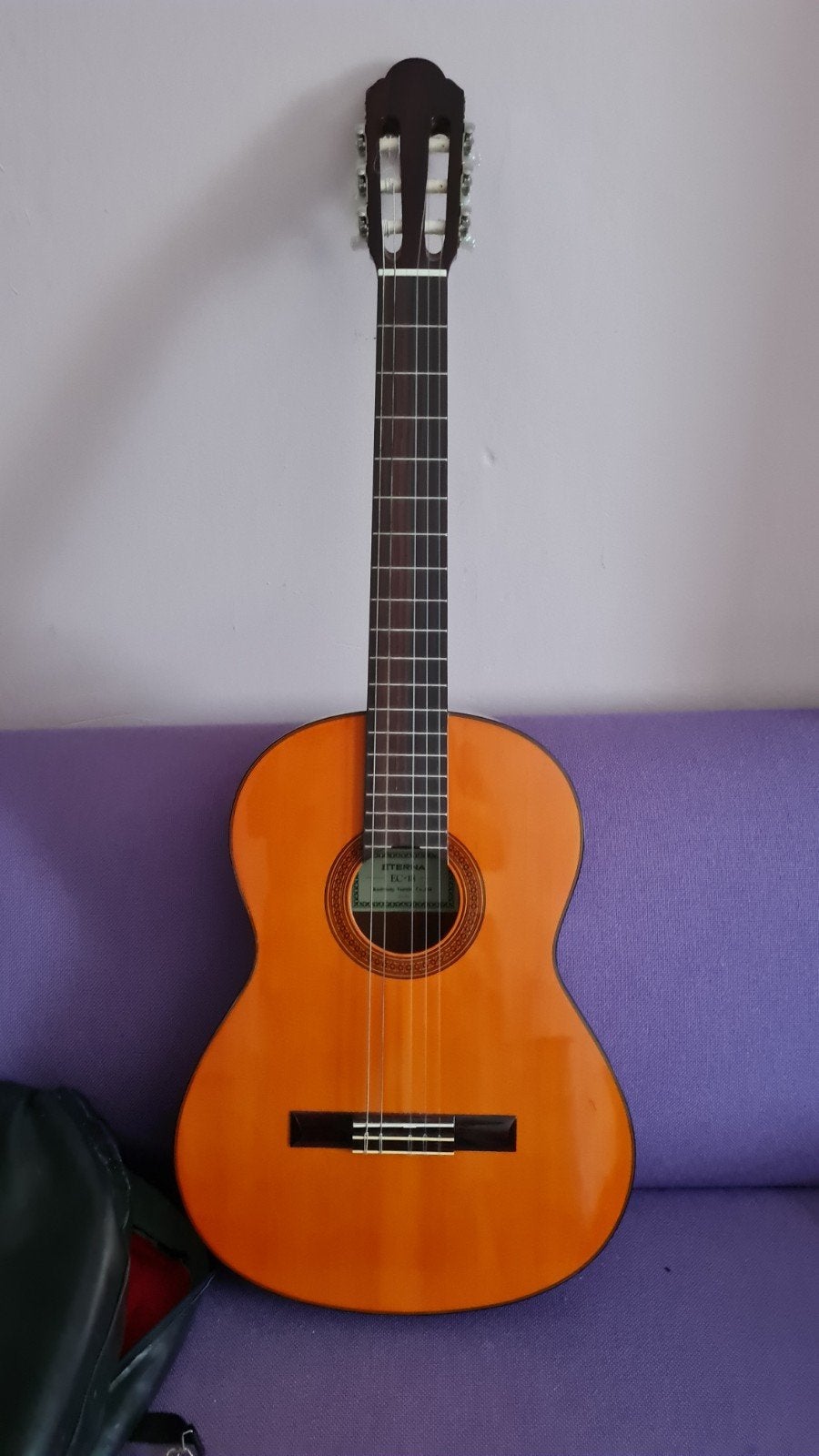 Eterna EC 18 gitaar - vintage (jaren '80) -zeer nette staat, Ophalen, Zo goed als nieuw, Klassieke of Spaanse gitaar