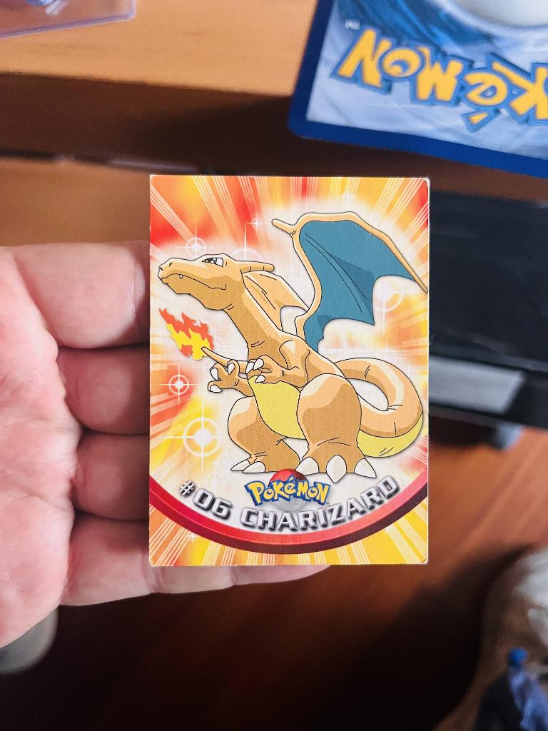 Charizard 06 TOPPS TV Animation Pokemon, Verzenden, Zo goed als nieuw, Losse kaart, Foil