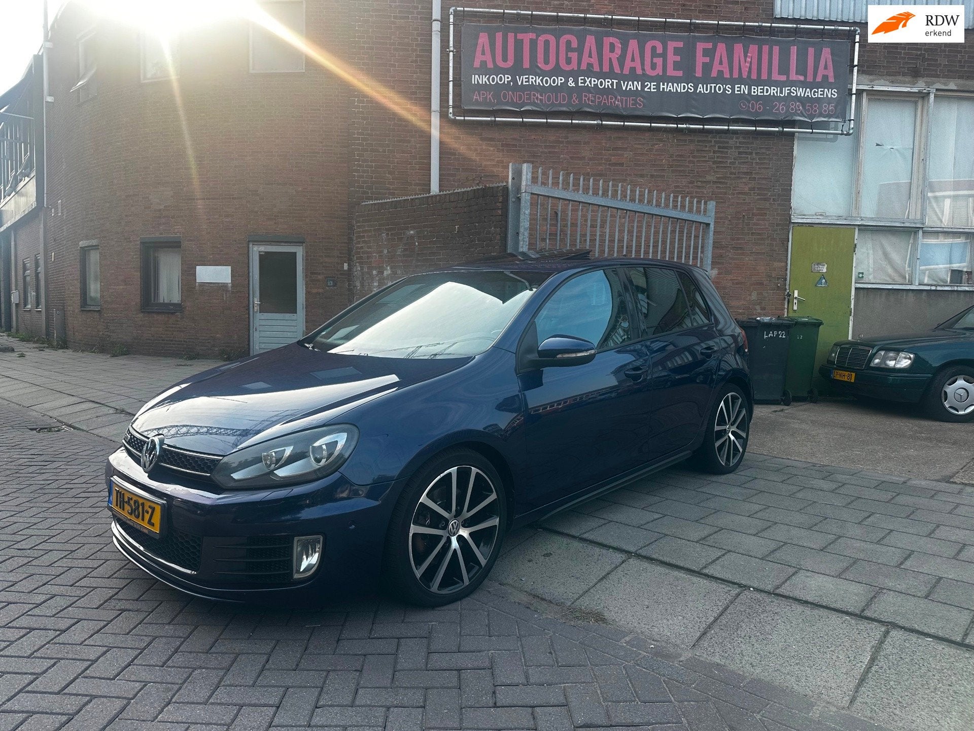 Volkswagen Golf 2.0 GTD, Auto's, Euro 5, Gebruikt, 4 cilinders, Blauw