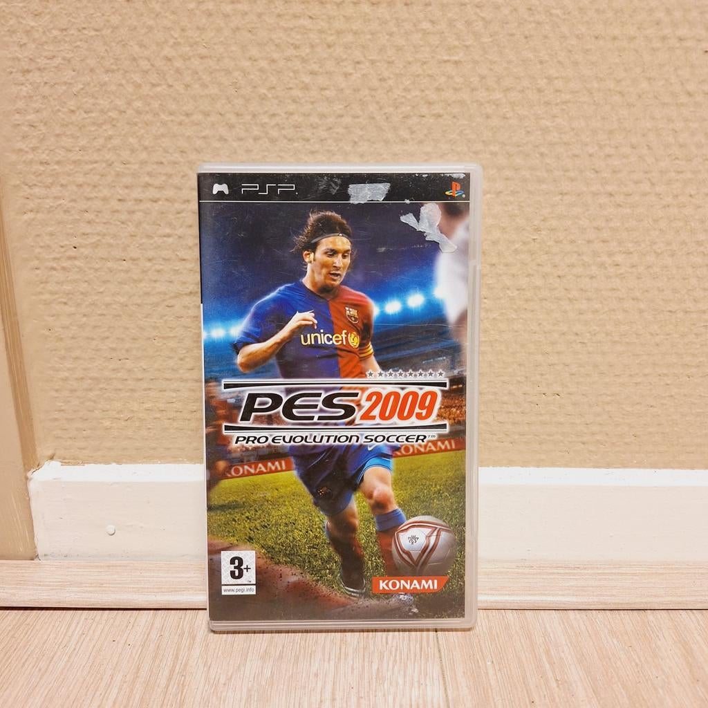 Pro Evolution Soccer (PES) 2009 - Sony PSP | Compleet, Spelcomputers en Games, Gebruikt, Gekoppelde computers, ., 1 speler