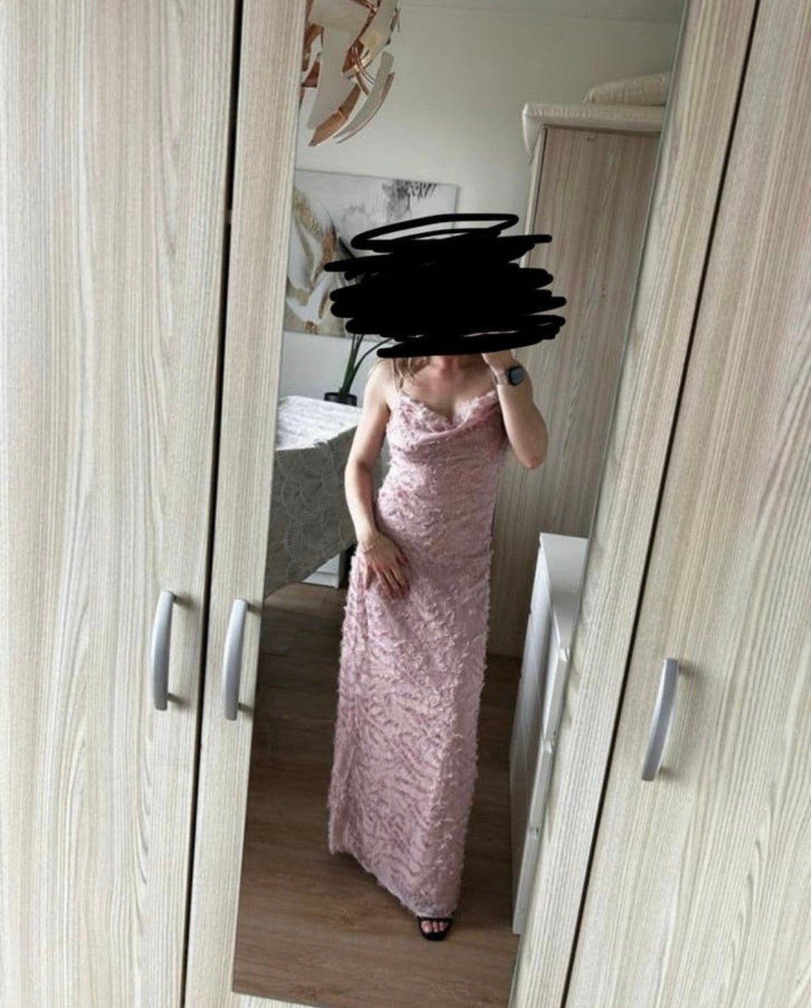 Nieuw!! Roze Galajurk Maat 36 met kaartjes, Kleding | Dames, Verzenden, Nieuw, Roze, Maat 36 (S)
