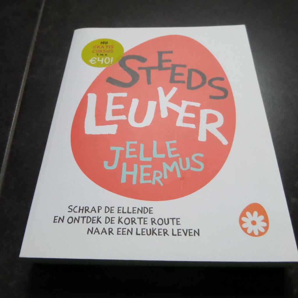 Jelle Hermus Steeds leuker, Achtergrond en Informatie, Spiritualiteit algemeen, Ophalen of Verzenden, Zo goed als nieuw