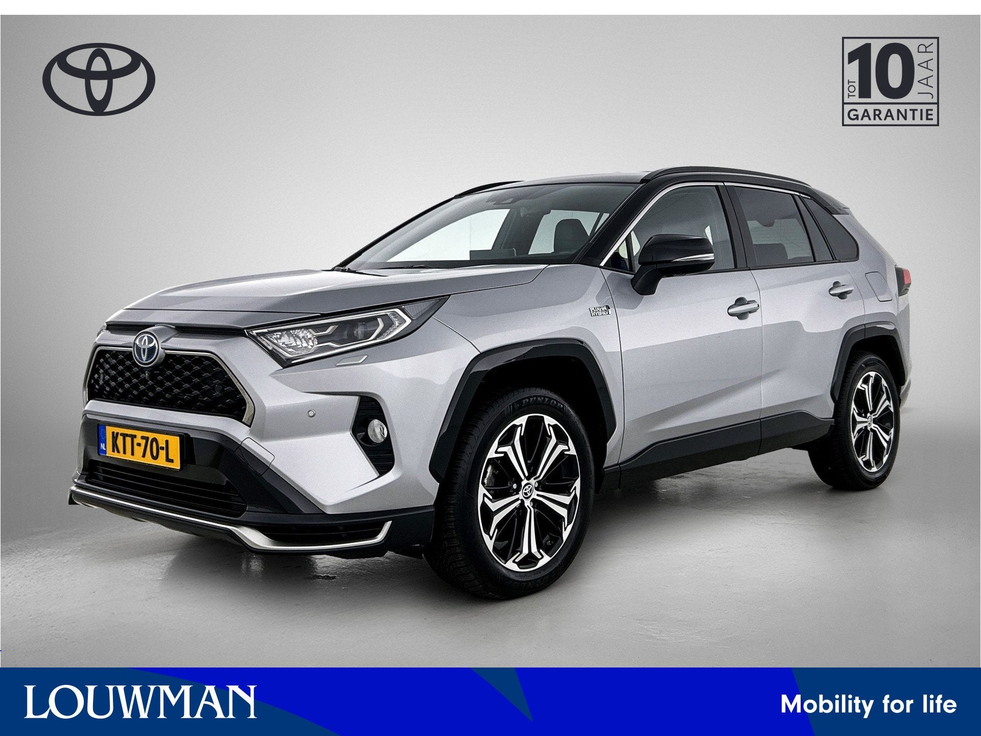 Toyota RAV4 2.5 Plug-in Hybrid AWD Bi-Tone Plus | Trekhaak a, 12 maanden, Gebruikt, 4 cilinders, Bedrijf
