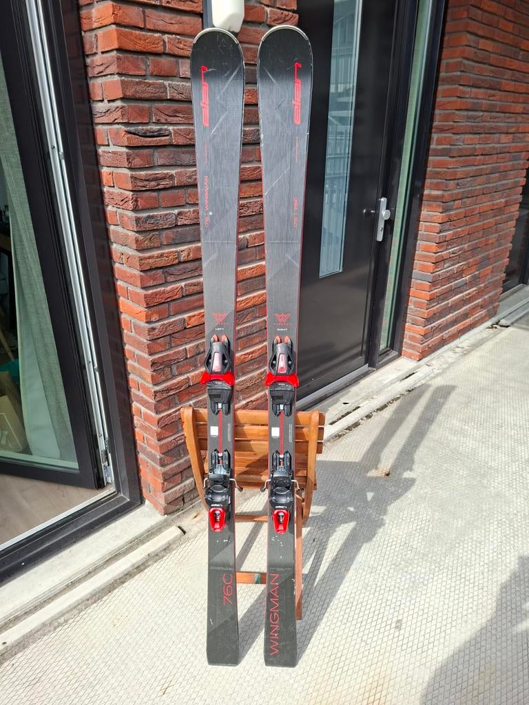 Elan Wingman 76C Ski's - 176 cm, 160 tot 180 cm, Zo goed als nieuw, Skiën, Ski's