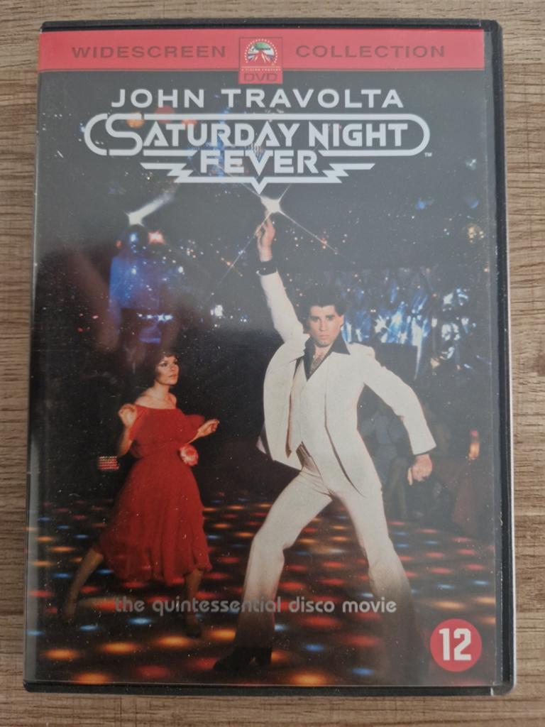 Saturday night fever , 1977 , John travolta, 1960 tot 1980, Alle leeftijden, Ophalen of Verzenden, Zo goed als nieuw