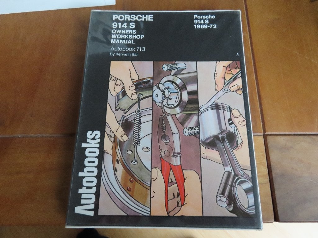 Autobooks workshop manual vraagbaak Porsche 914 S 1969-72, Ophalen of Verzenden