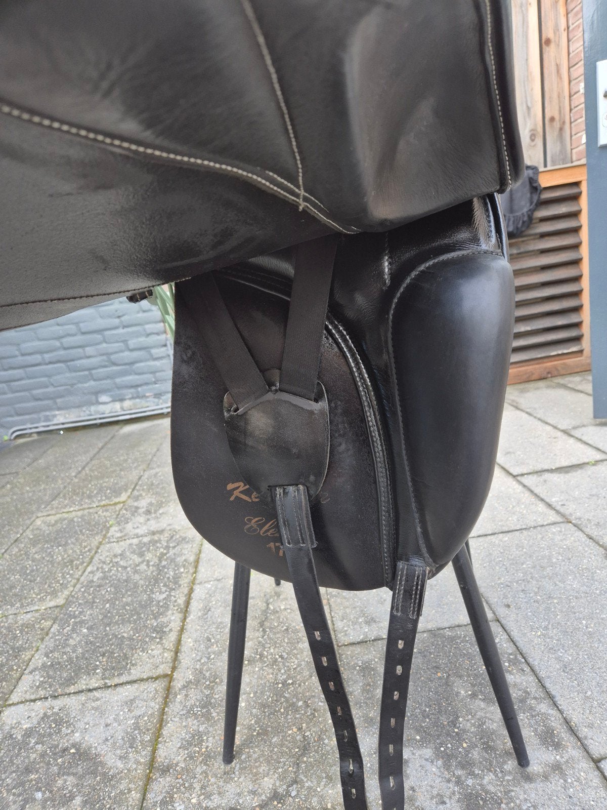 Kentaur Elektra Dressuurzadel 17,5" – Boommaat 2 (Medium), Ophalen, Zo goed als nieuw, Dressuur