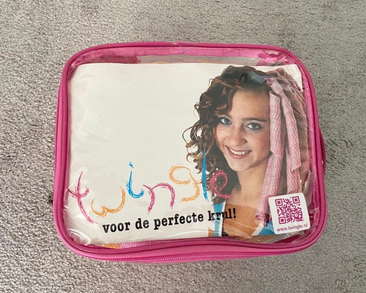 Twingle krulset voor perfecte krullen, Ophalen of Verzenden, Zo goed als nieuw, Krultang of Stijltang