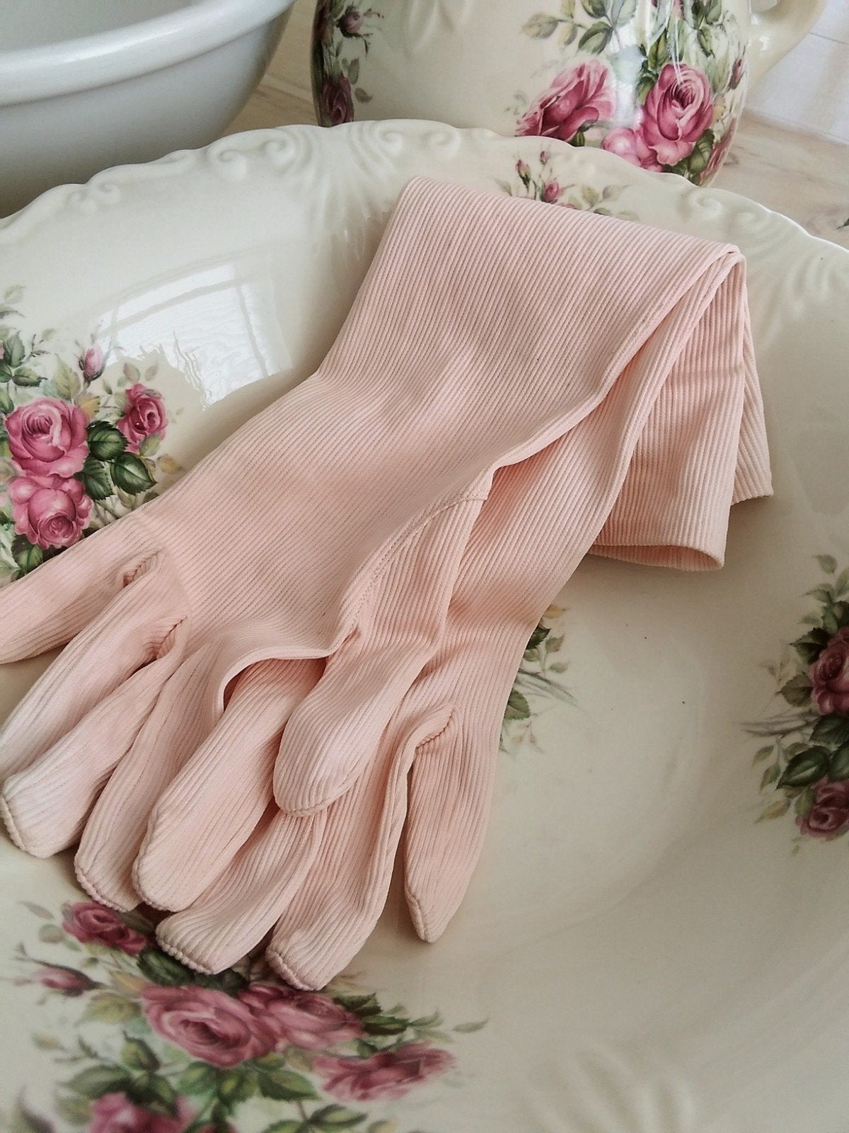 Vintage Franse dames handschoenen - Gant Reynal Paris, Ophalen of Verzenden, Gant Reynal Paris, Maat 36 (S), Gedragen