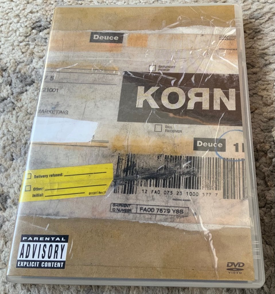 Korn – Deuce (DVD, 2002), Alle leeftijden, Ophalen of Verzenden, Zo goed als nieuw, Muziekvideo's