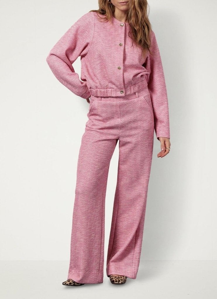 Dun tweed jasje studio anneloes M/38, Maat 38/40 (M), Ophalen of Verzenden, Zo goed als nieuw, Jasje