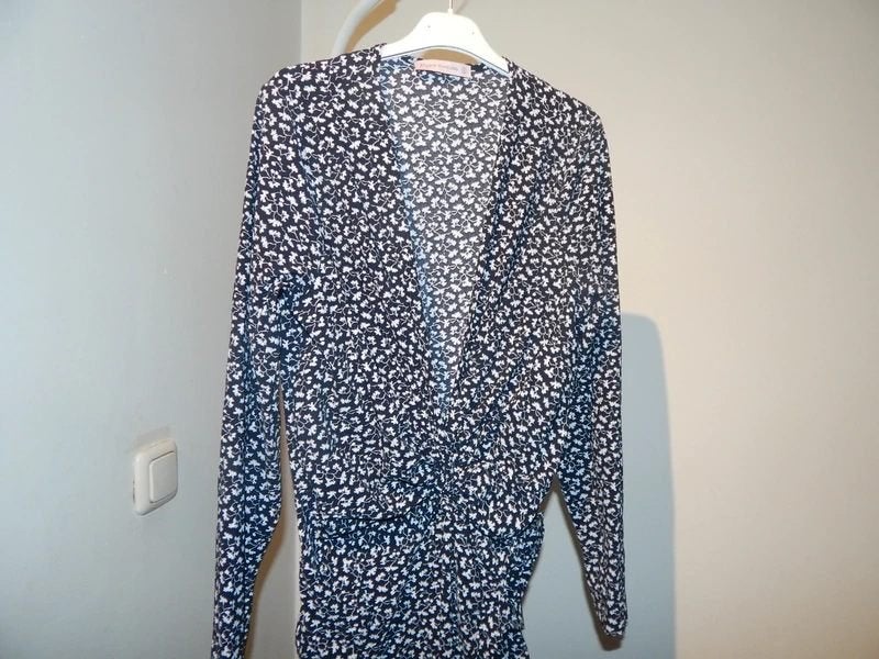 Studio Anneloes travel jumpsuit draai in de stof zwart wit, Studio Anneloes, Zo goed als nieuw, Maat 36 (S), Meerkleurig