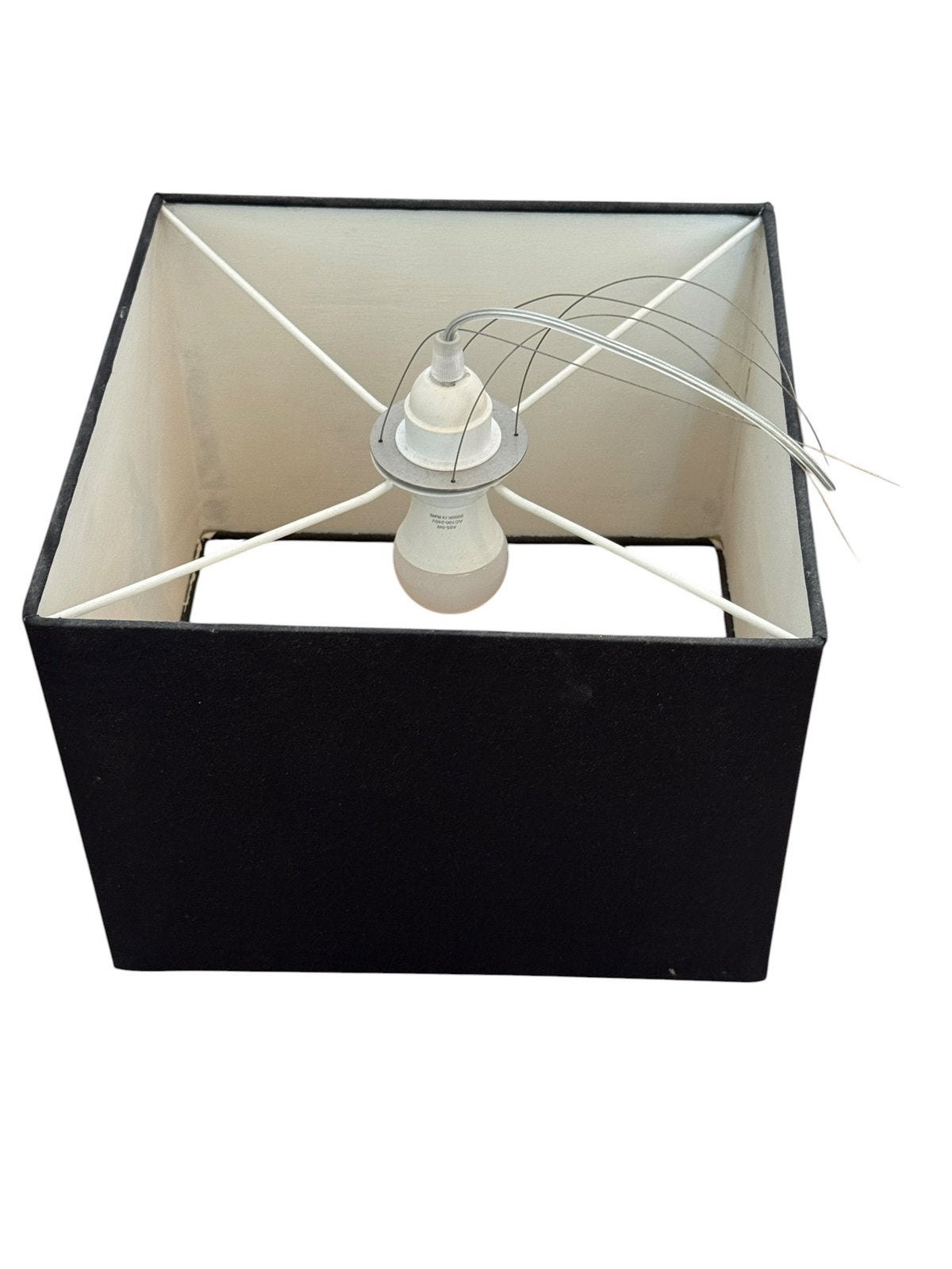Sfeervolle zwarte hanglamp Kwantum – Modern & Industrieel!, Hanglamp, Zwart, Vierkant, Ophalen of Verzenden