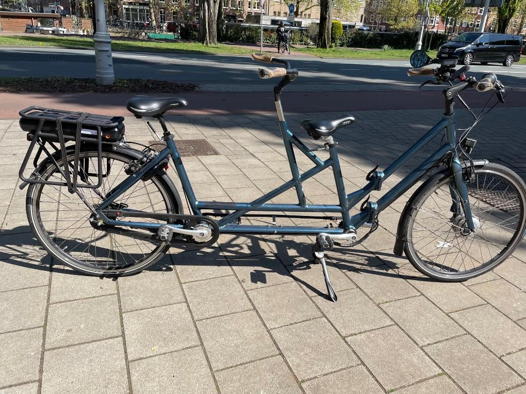 Elektrische vouw tandem, Minder dan 10 versnellingen, Zo goed als nieuw, 51 tot 55 cm, Azor