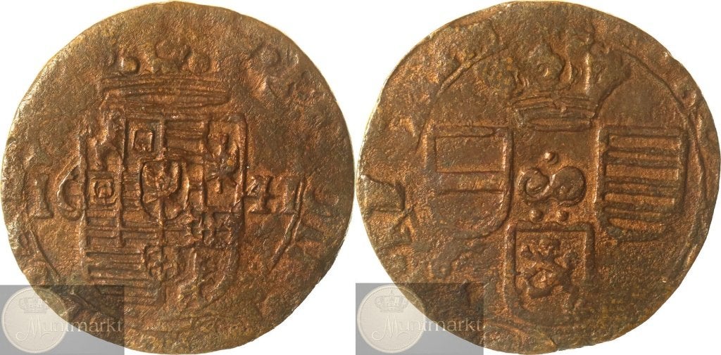 Reckheim - Oord 1641 'Ferdinand' - ONGEDOCUMENTEERD, Postzegels en Munten, Munten | Nederland, Ophalen of Verzenden, Vóór koninkrijk