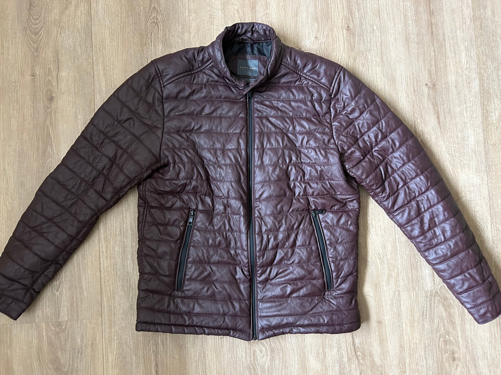 Zara man jas mt L - z.g.a.n., Ophalen of Verzenden, Zo goed als nieuw, Zwart