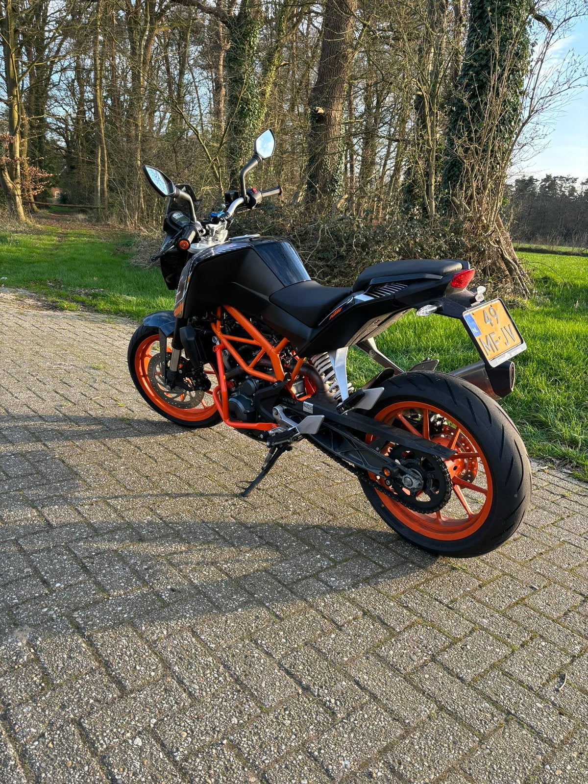 KTM 390 Duke – 2014 – 26.100 km, Motoren, Occasion, Particulier, Minimaal motorrijbewijs A2, Handgeschakeld