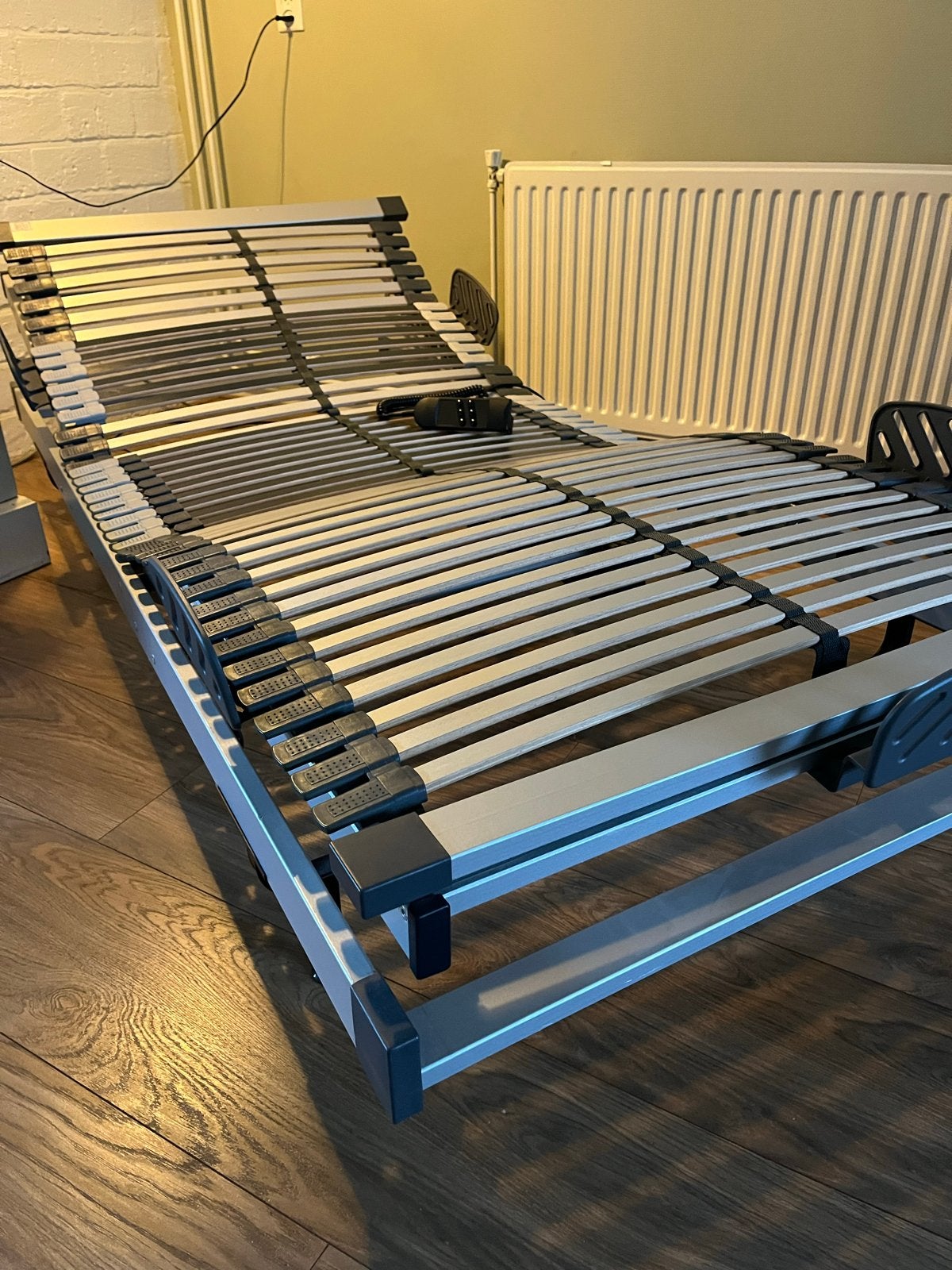 Elektrisch verstelbaar bed 90x190 cm - incl. OKIN Motor, Ophalen, Verstelbaar, 90 cm, Eenpersoons