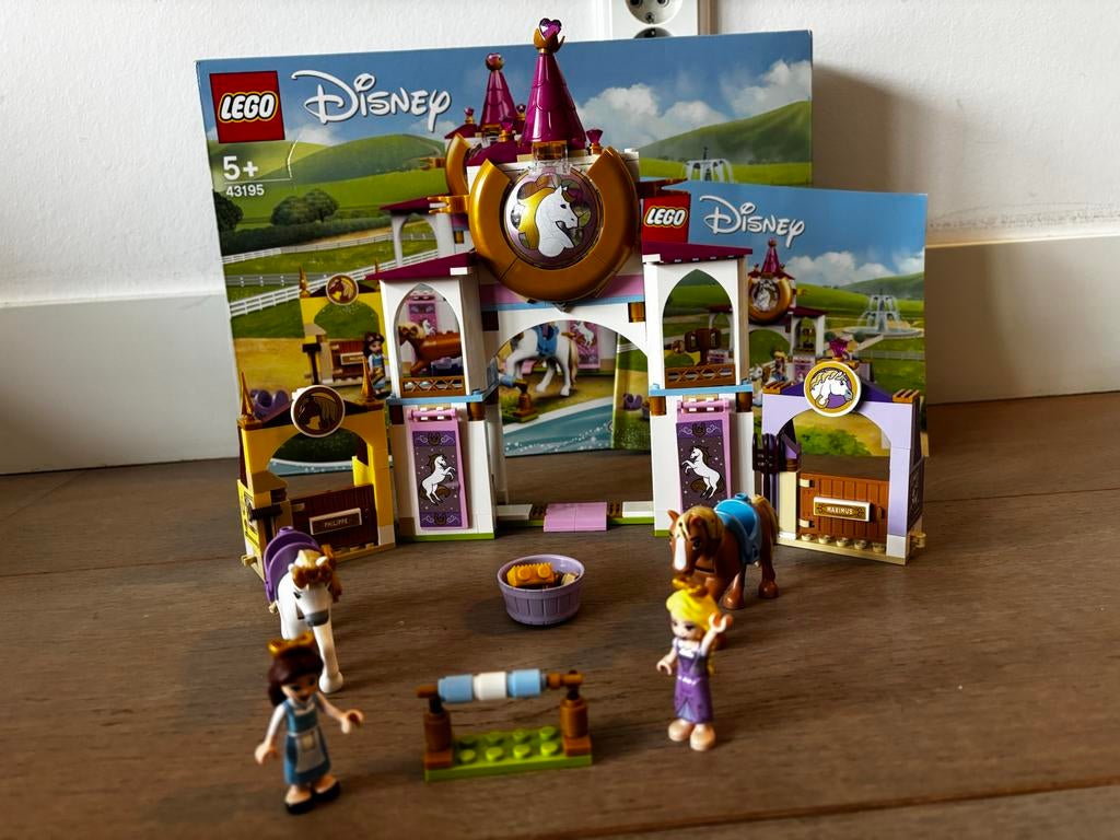 Lego Disney Princess 43195: Koninklijke Paardenstallen, Lego, Ophalen of Verzenden, Zo goed als nieuw, Disney