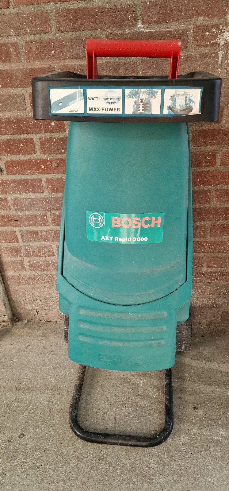 Bosch AXT Rapid 2000 Hakselaar - Krachtige Tuinhulp, Tuin en Terras, Ophalen, Gebruikt, Elektrisch, Bosch