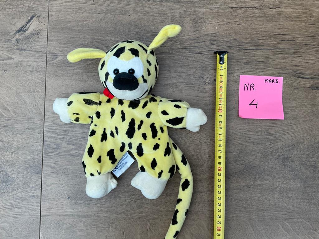Nieuw zgan Marsupilami knuffel knuffeldoekje 1996, Verzamelen, Ophalen, Overige figuren, Nieuw, Beeldje of Figuurtje