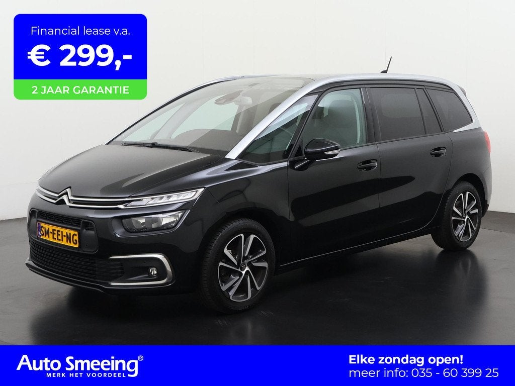 Citroen Grand C4 SpaceTourer 1.2 PureTech Shine Automaat | 7, Auto's, Citroën, 12 maanden, 15 km/l, Gebruikt, 1199 cc