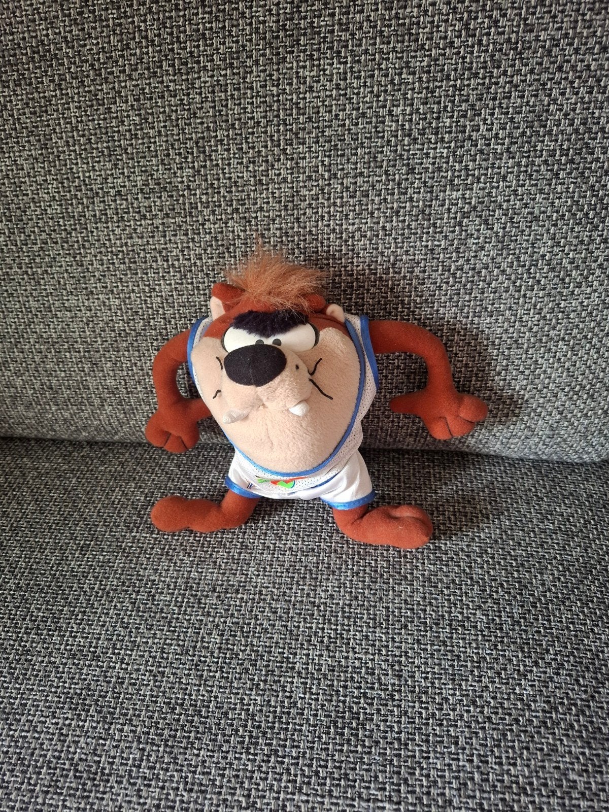 Looney tunes Taz Space Jam knuffel, Ophalen of Verzenden, Zo goed als nieuw
