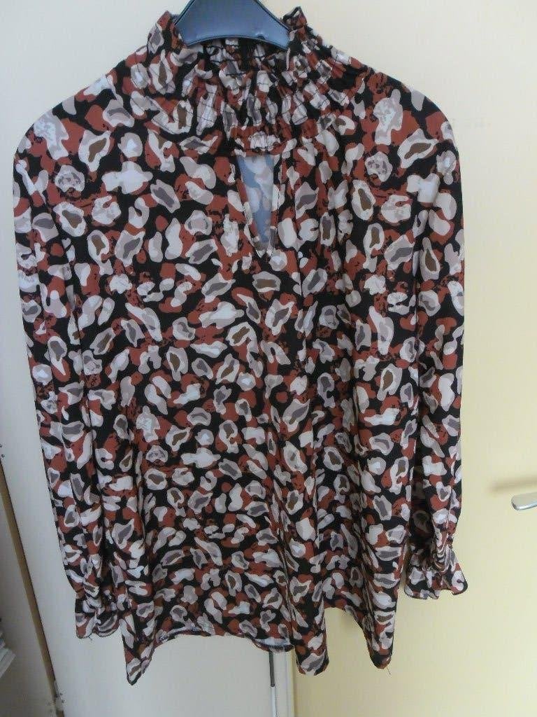 z.g.a.n. dames blouse Maat L, Meerkleurig, Maat 42/44 (L), Ophalen of Verzenden, Zo goed als nieuw