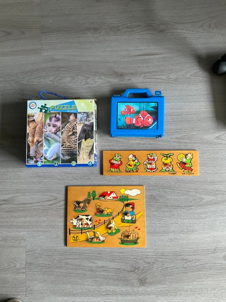 Diverse puzzels, Kinderen en Baby's, Speelgoed | Kinderpuzzels, Ophalen of Verzenden, Gebruikt, 2 tot 4 jaar