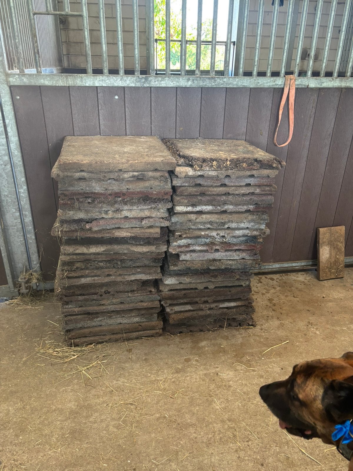 Rubberen tegels, Ophalen, Gebruikt, Rubber, Overige typen