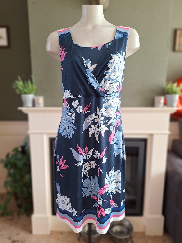 Atmos Fashion zomers luchtige jurk 38 M, Kleding | Dames, Maat 38/40 (M), Zo goed als nieuw, Knielengte, Verzenden