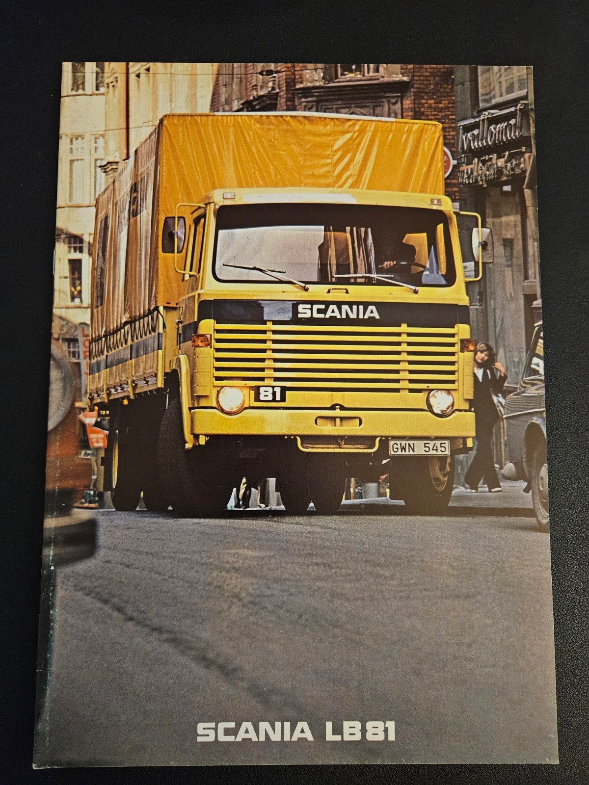Brochure Scania LB 81 1977, Ophalen of Verzenden, Zo goed als nieuw, Overige merken