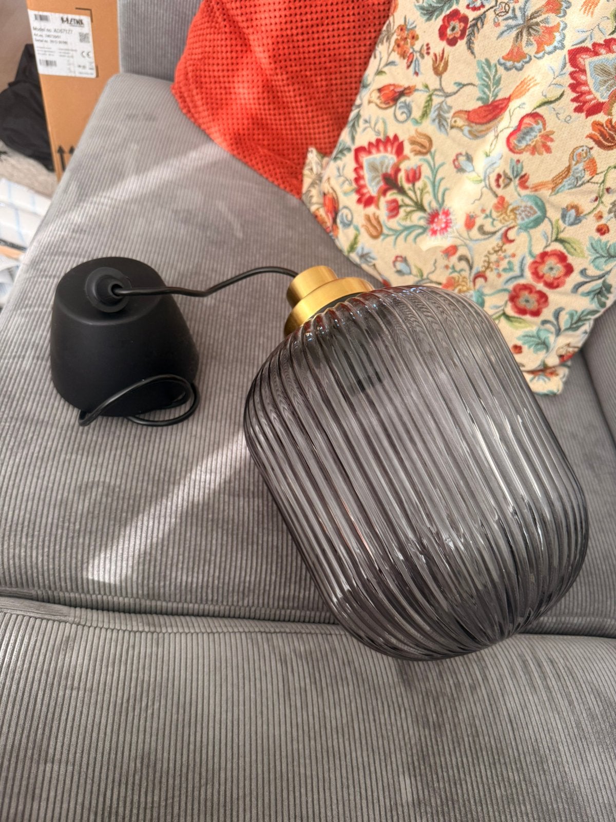 Solklinkt lamp, Ophalen