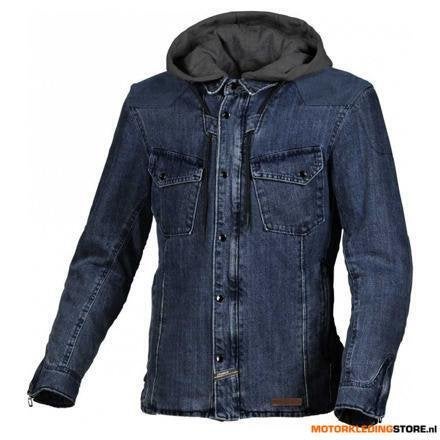 Macna Inland Motorhoodie, Bruin-Blauw, Ophalen of Verzenden, Nieuw met kaartje