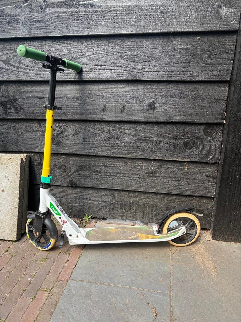 Decathlon Oxelo mid 7 kinderstep blauw, Fietsen en Brommers, Steps, Ophalen, Gebruikt, Gewone step