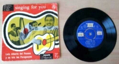 Luis Alberto Del Parana &Trio Los Paraguayos-Dulce Esperanza, 7 inch, Ophalen of Verzenden, Zo goed als nieuw, Latijns-Amerikaans