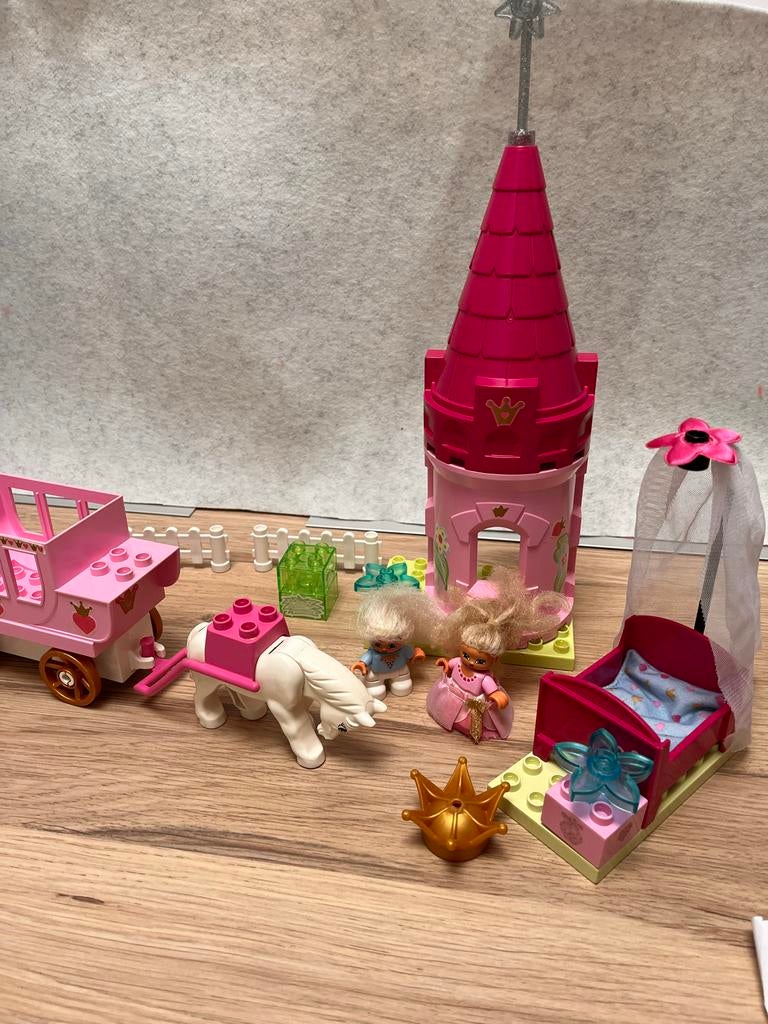 Duplo Prinsessen Sets - 2 stuks!, Ophalen of Verzenden, Gebruikt, Complete set, Duplo