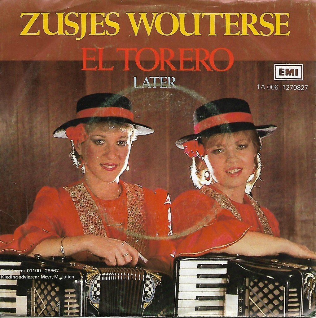 Zusjes Wouterse - El Torero, Ophalen of Verzenden, Gebruikt, 7 inch, Pop