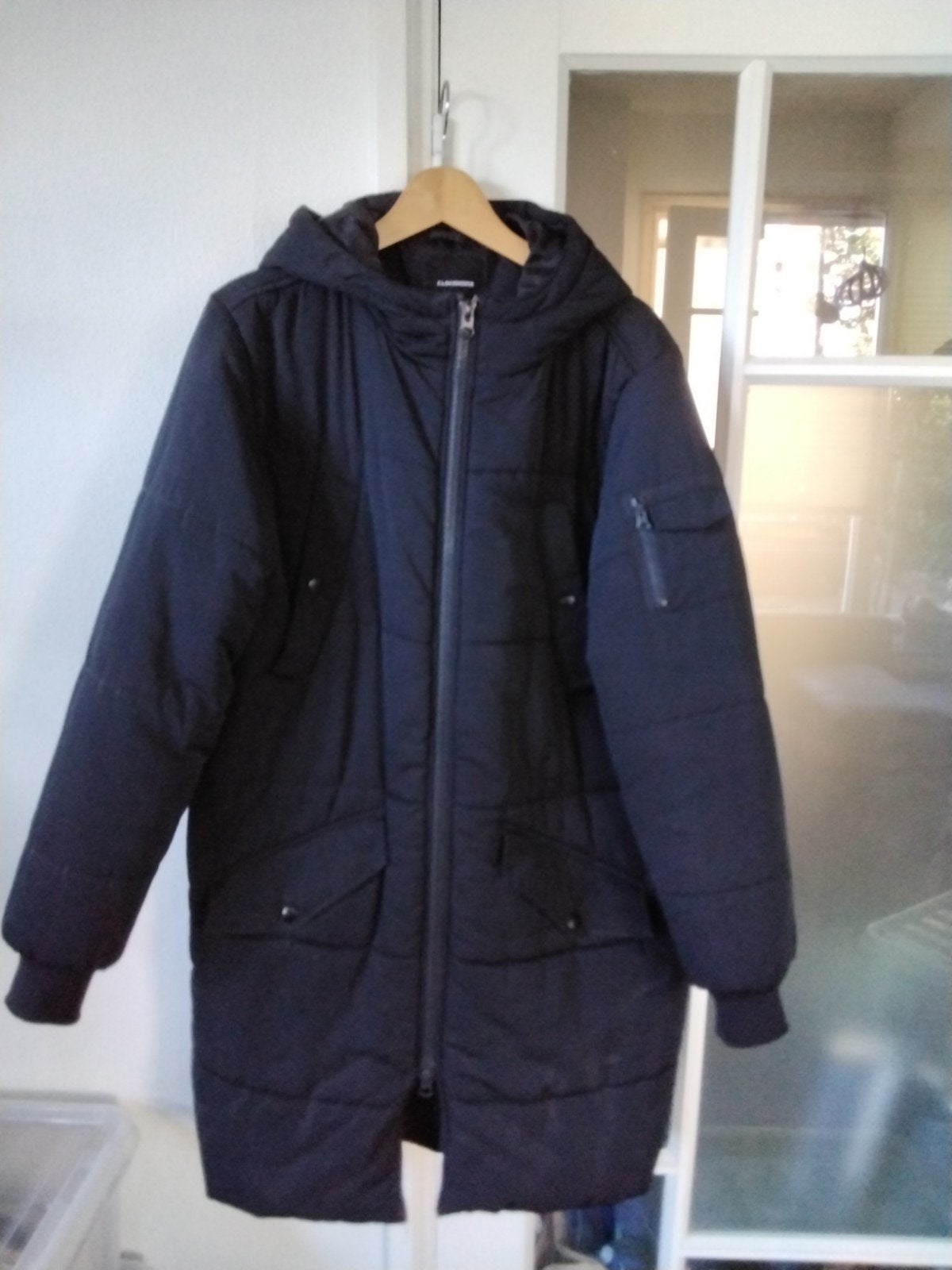 Winterjas XXL - zwart, Kleding | Heren, Zwart, Overige maten, Ophalen of Verzenden, Zo goed als nieuw