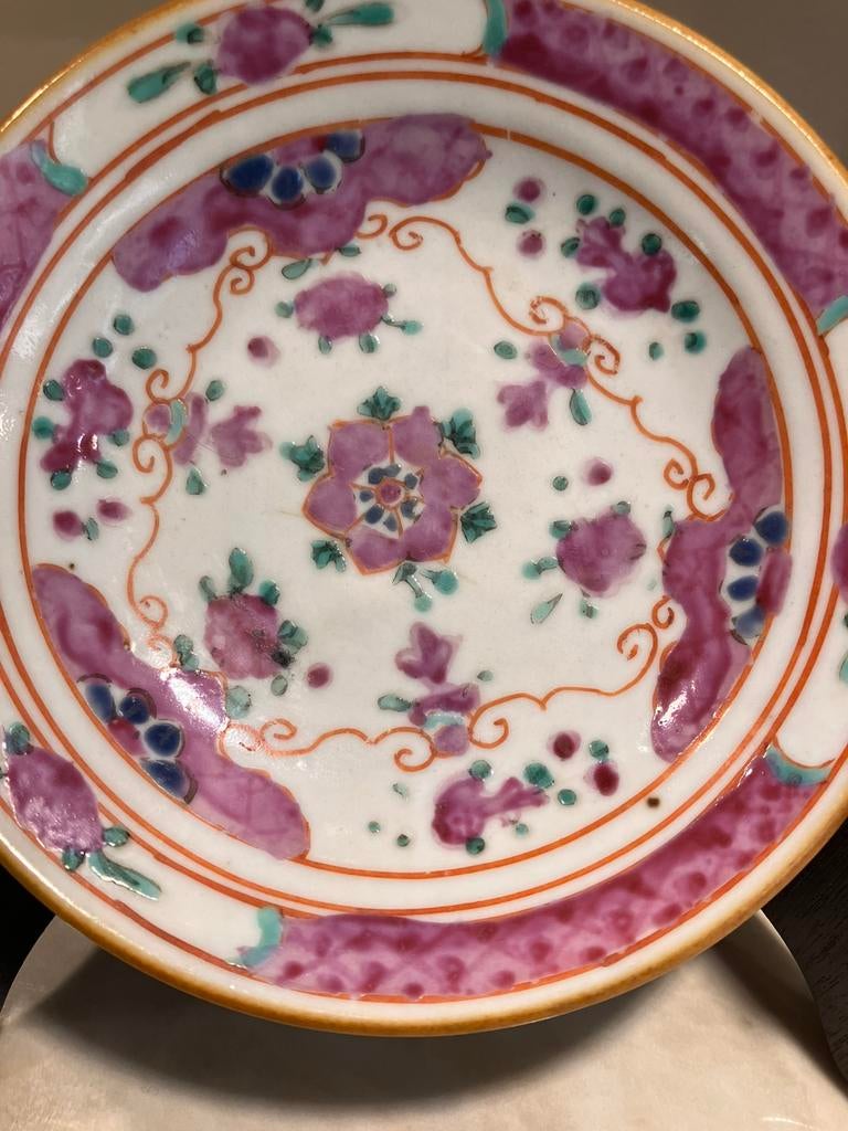 Set Antieke Chinese porseleinen Fam.Rose schaaltjes, Ophalen of Verzenden