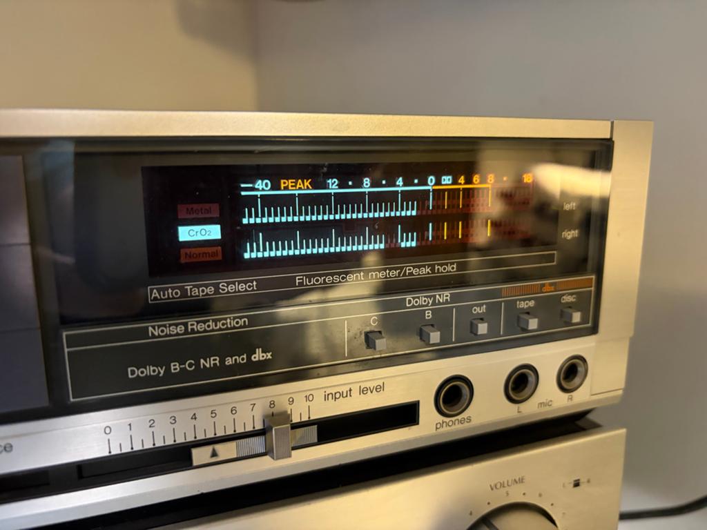 Technics Cassettedeck RS-B50 - Speelt en spoelt goed, Ophalen of Verzenden, Zo goed als nieuw