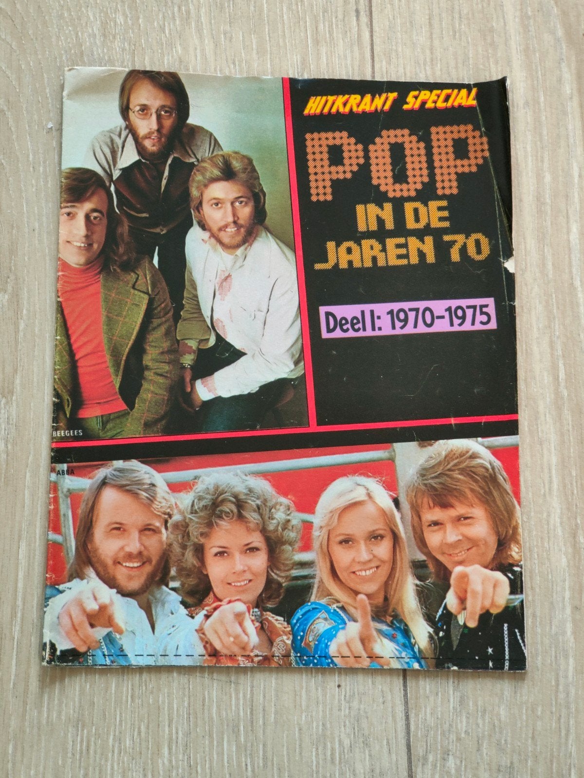 Hitkrant Special Pop in de jaren 70. Deel 1: 1970-1975, Ophalen of Verzenden, 1960 tot 1980, Nederland, Tijdschrift